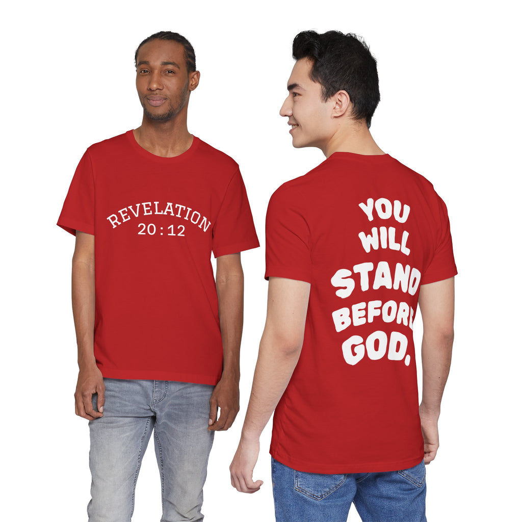 Revelation 20:12 — "You Will Stand Before God"
