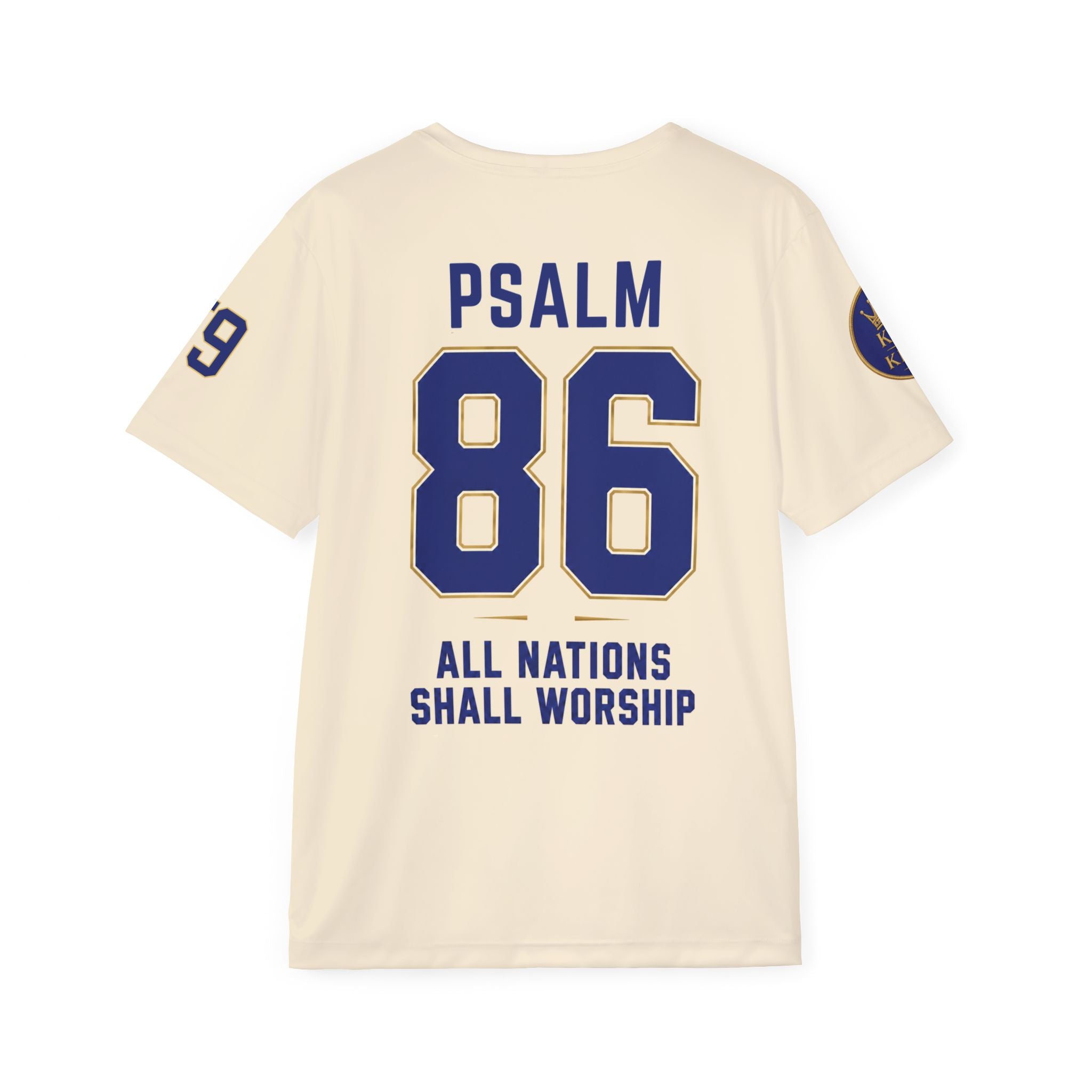 One Savior All Nations Shirt Psalm 86:9 Soccer Jersey Christian Football Shirt King of Kings Christian Apparel Faith Based Streetwear