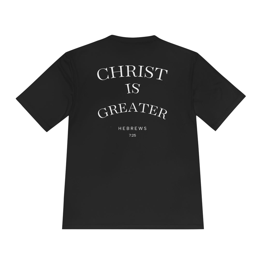 Your Sin is Great but Christ is Greater Performance / Casual T-Shirt