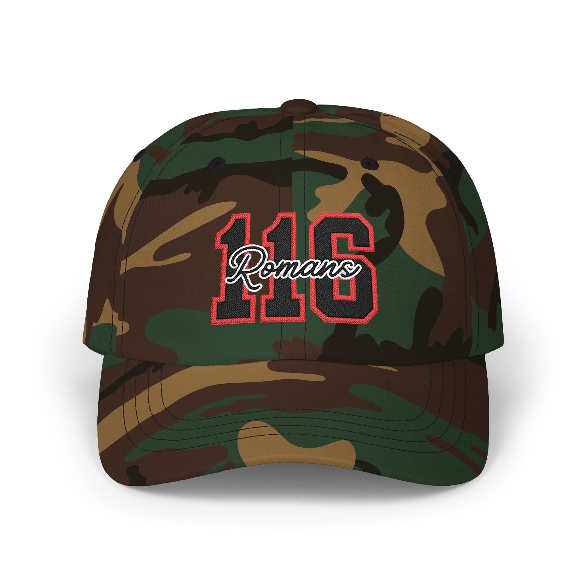 Romans 1:16 Dad Cap – Unashamed Gospel Hat, Christian Streetwear, Faith-Based Everyday Cap, Bold Scripture Hat