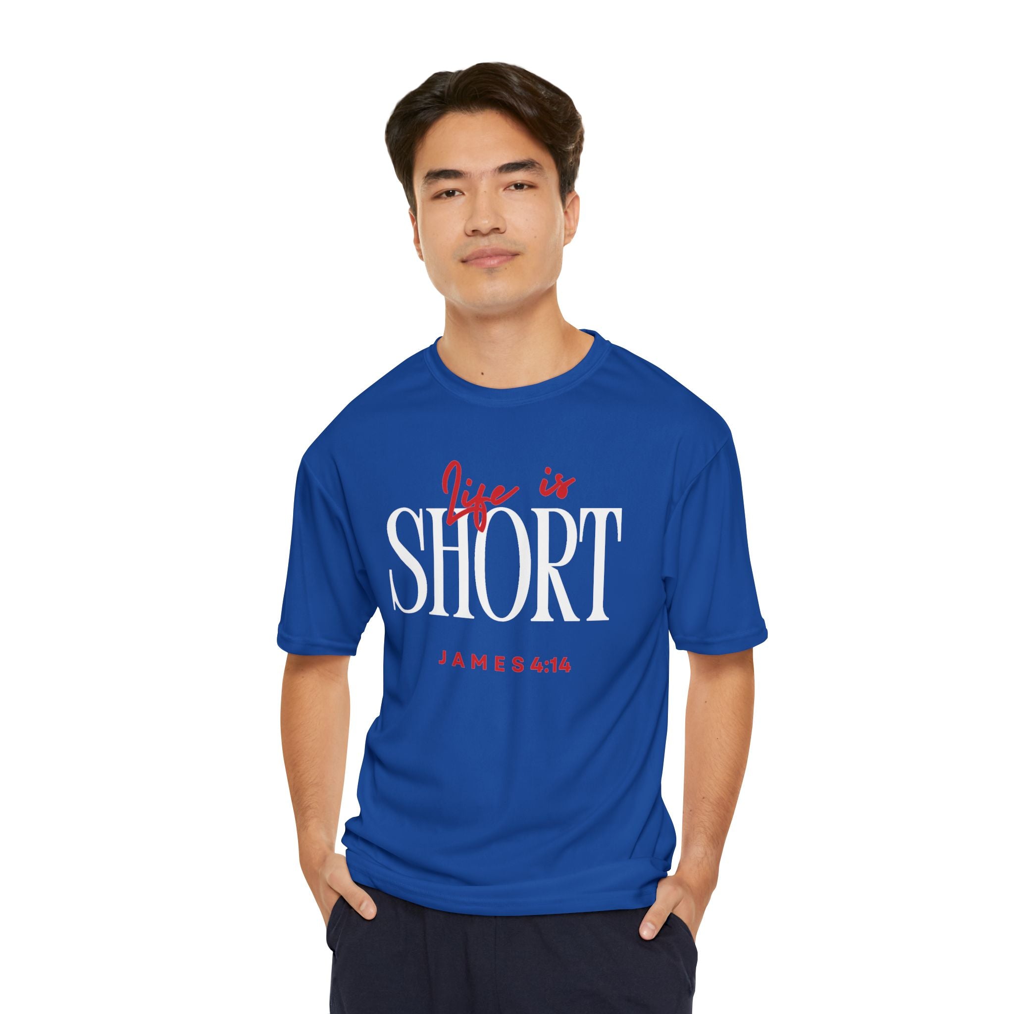 Life is Short Performance - Gym & Running Tee