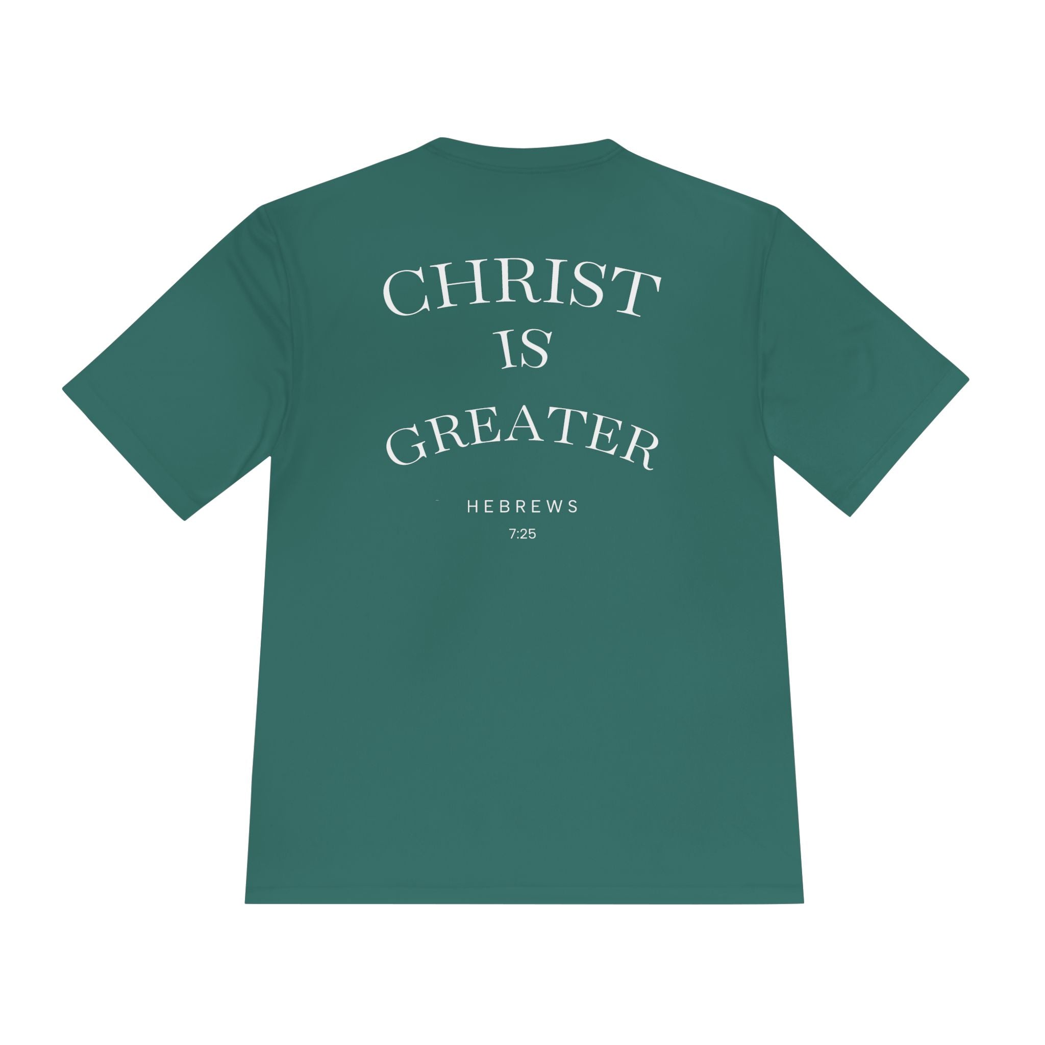 Your Sin is Great but Christ is Greater Performance / Casual T-Shirt