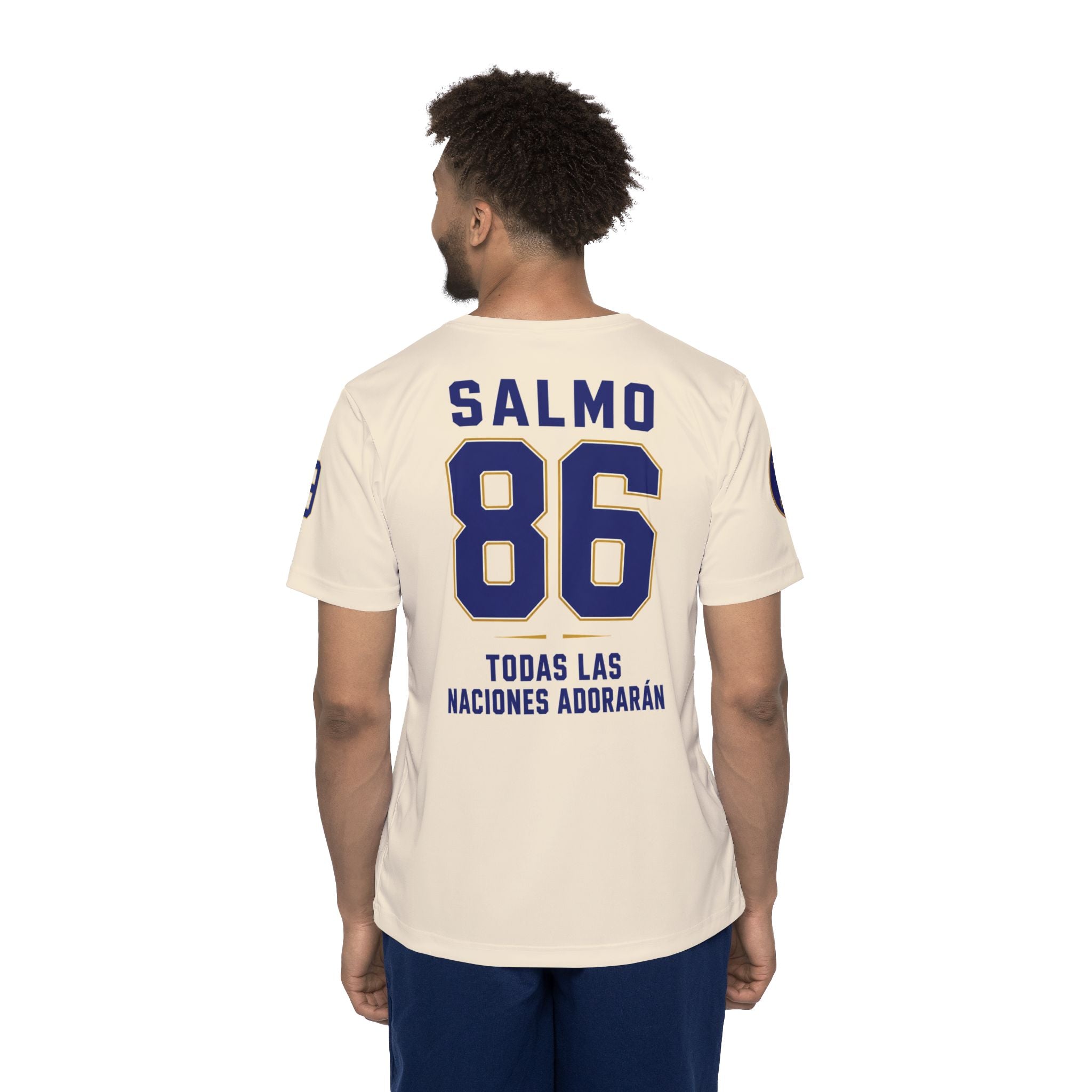 Un Salvador, Todas las Naciones | Salmo 86:9 | Cristiano Fútbol | Camiseta Cristiana Rey de Reyes | Ropa Cristiana | Cristiana Inspirada