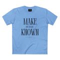 Make His Name Known Shirt | John 17 Revelation 4 Christian Tee | Faith Based Apparel | Gospel Mission | Bible Verse Top for Him