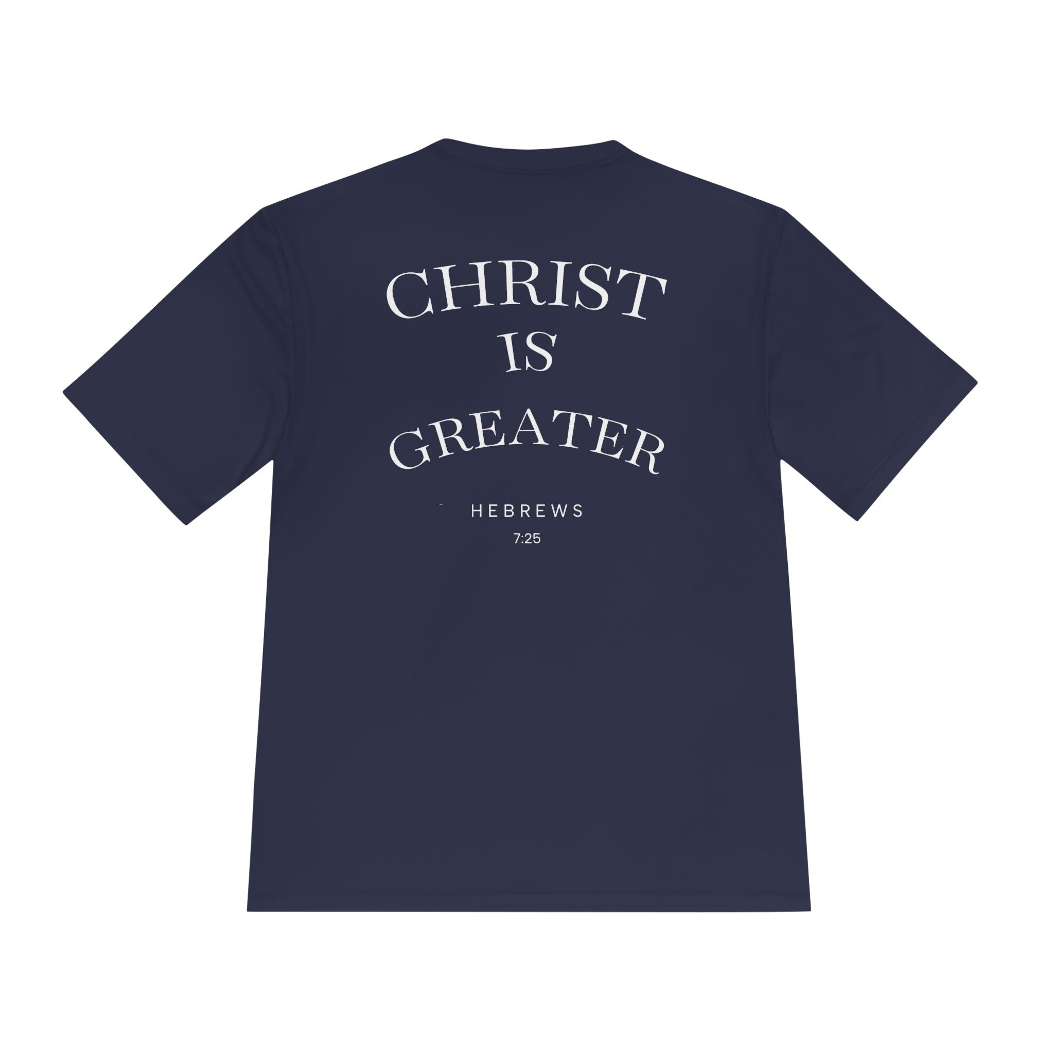 Your Sin is Great but Christ is Greater Performance / Casual T-Shirt