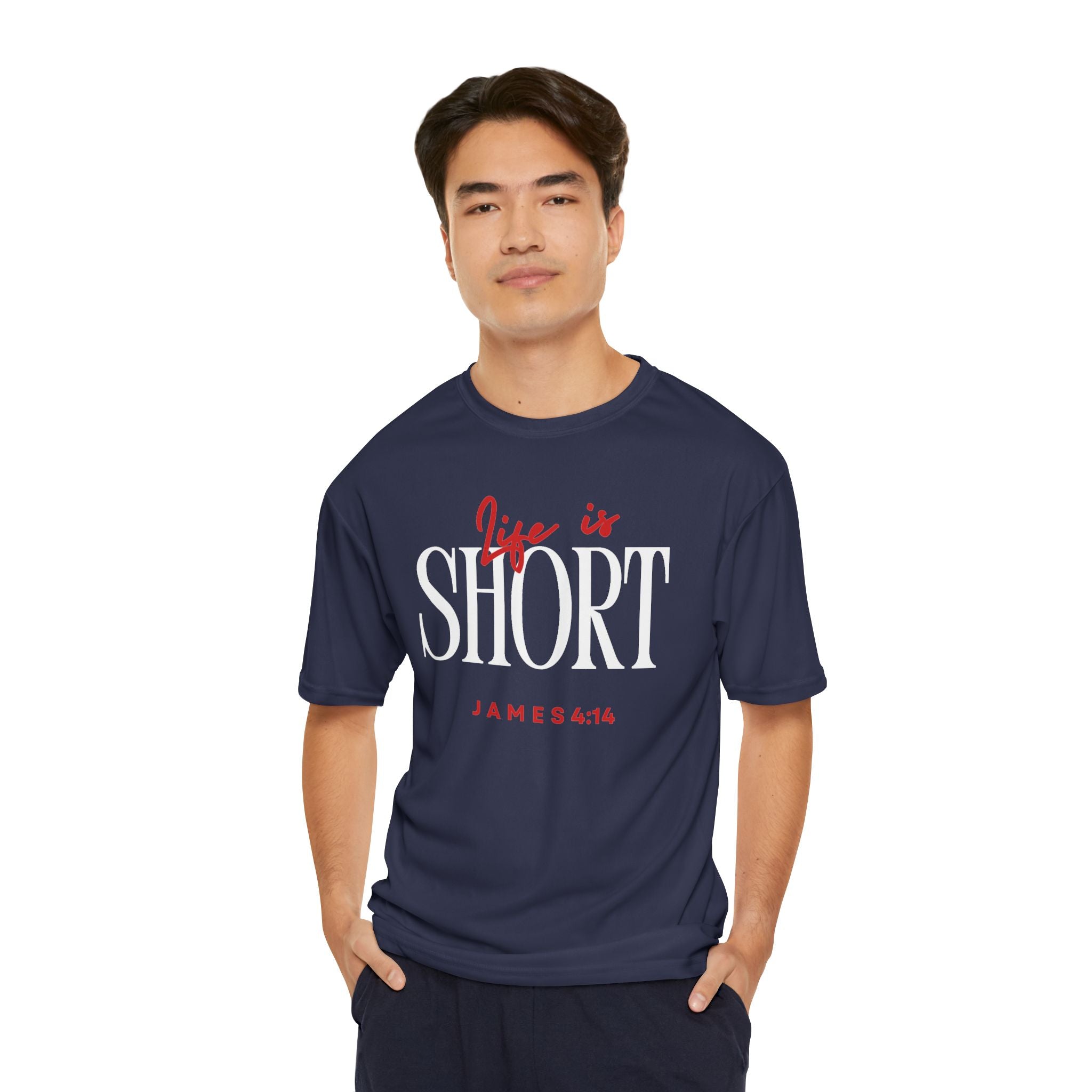 Life is Short Performance - Gym & Running Tee