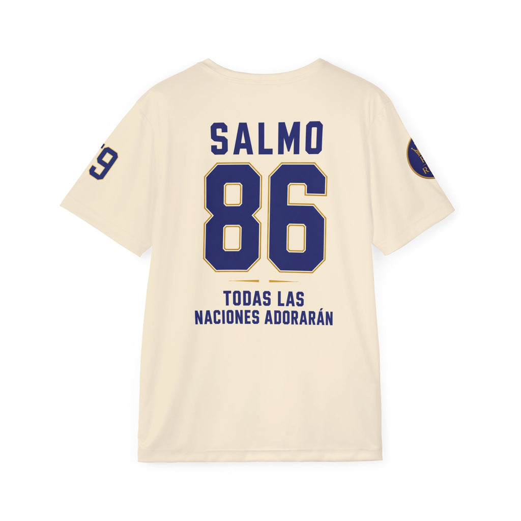 Un Salvador, Todas las Naciones | Salmo 86:9 | Cristiano Fútbol | Camiseta Cristiana Rey de Reyes | Ropa Cristiana | Cristiana Inspirada