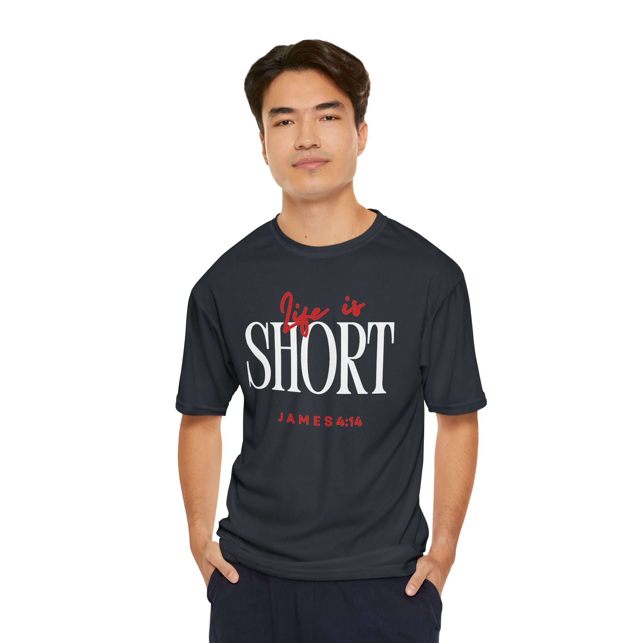 Life is Short Performance - Gym & Running Tee