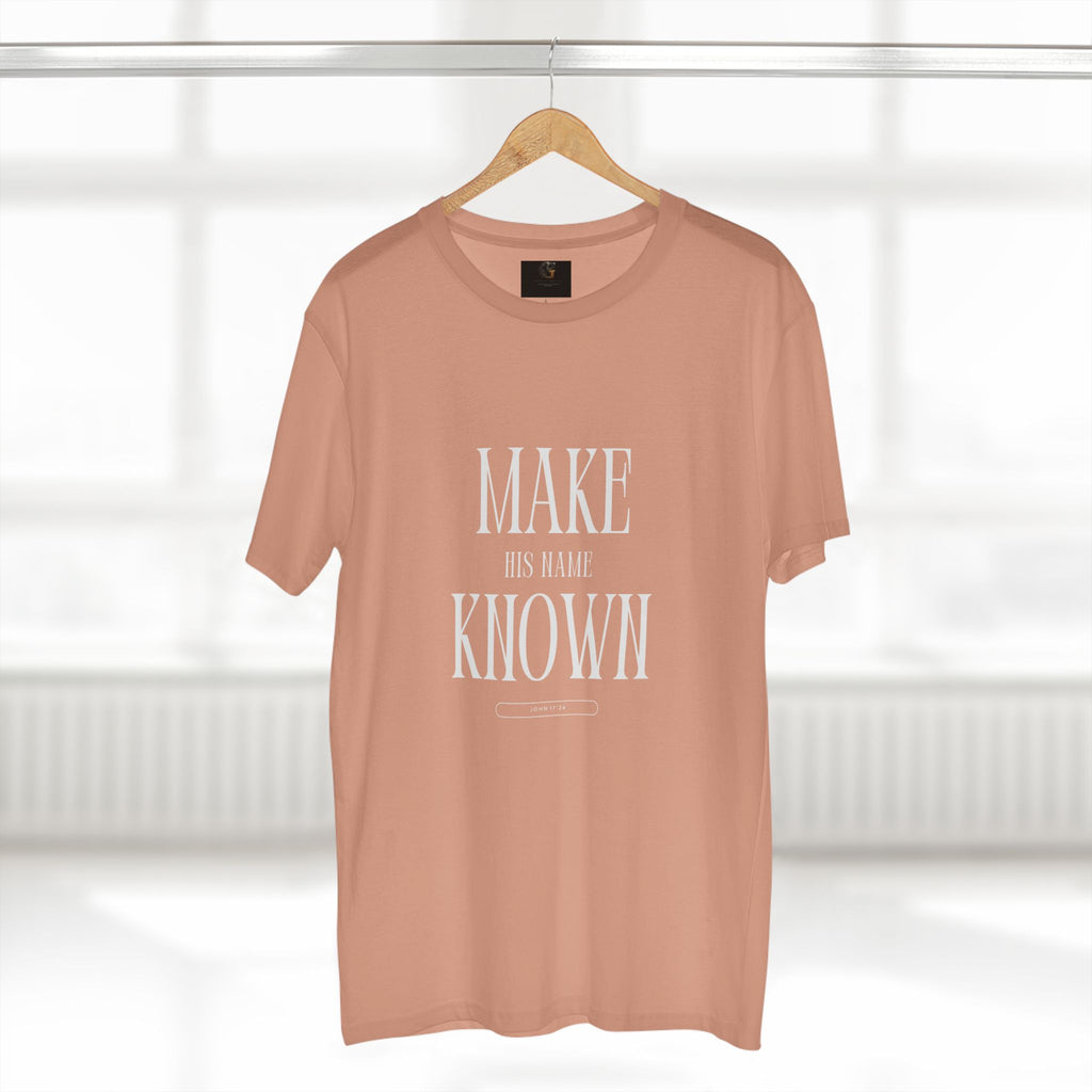 Make His Name Known Shirt | John 17 Revelation 4 Christian Tee | Faith Based Apparel | Gospel Mission | Bible Verse Top for Him