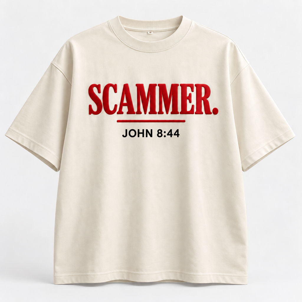 Scammer/I Give Life ( Puff Print )